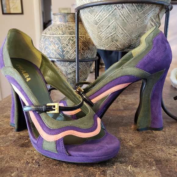 Prada Shoes - Prada suede shoes